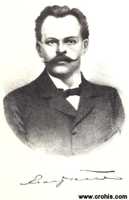 Silvije Strahimir Kranjčević (1865. - 1908.), jedan od najvećih hrvatskih pjesnika.
