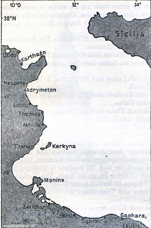 Sjevernoafrička obala od Leptisa do Kartage 