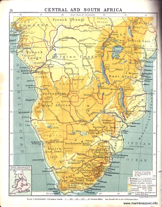 Središnja i južna Afrika / Central and South Africa